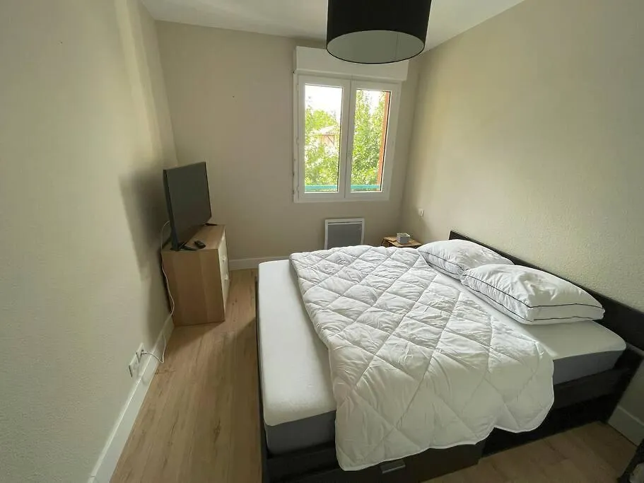 Apartmán T2Bis 54M2 Balcon Toulouse Croix Daurade 0*,  Francie